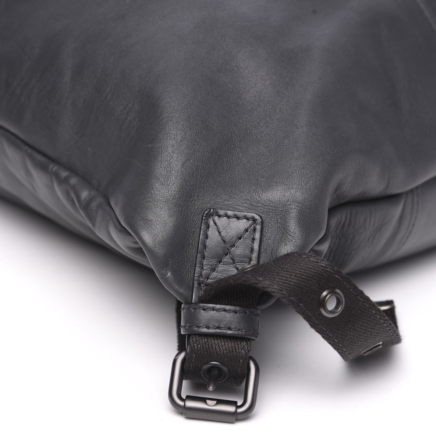 Light Calf Intrecciato Backpack Ardoise