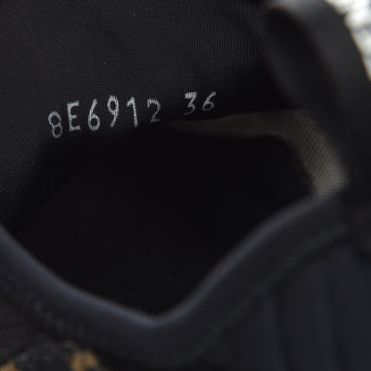 Fendi Technical Mesh Lycra FFreedom Patchwork Sneakers 36 Black Tobacco 8 of 9