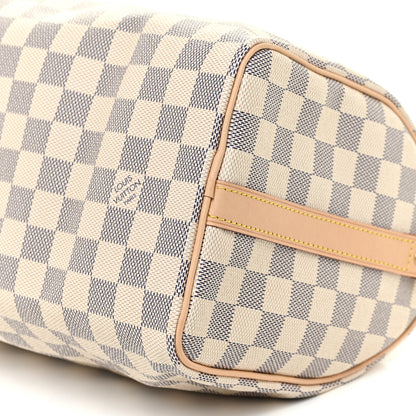 Louis Vuitton Damier Azur Speedy Bandouliere 25 9 of 10