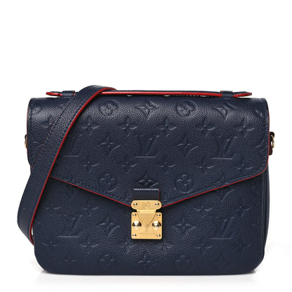 Louis Vuitton Empreinte Pochette Metis Marine Rouge 1 of 9