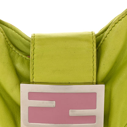 Fendi Nappa Mini Half Moon Baguette Green 7 of 12