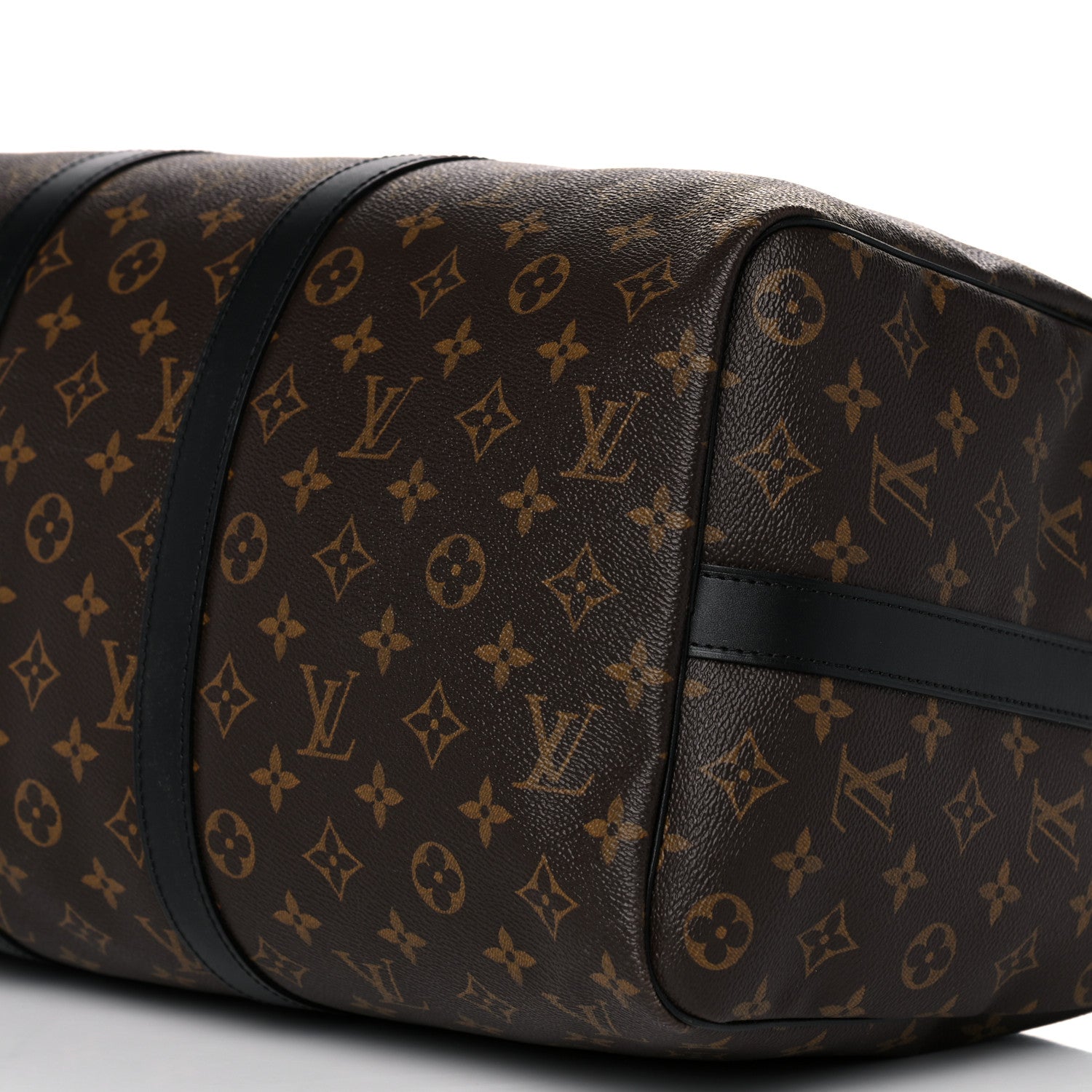 Louis Vuitton Monogram Macassar Keepall Bandouliere 45 9 of 9