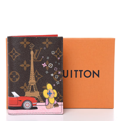 Louis Vuitton Monogram 2019 Christmas Animation Passport Cover Rouge 7 of 7