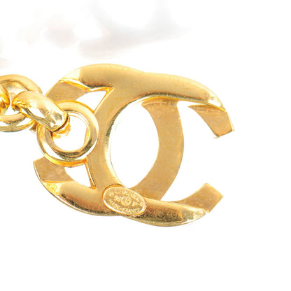Chanel CC Logo Charms Bracelet Gold 5 of 5