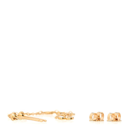Tiffany 18K Yellow Gold Elsa Peretti Diamonds by the Yard Drop Earrings 3 of 4