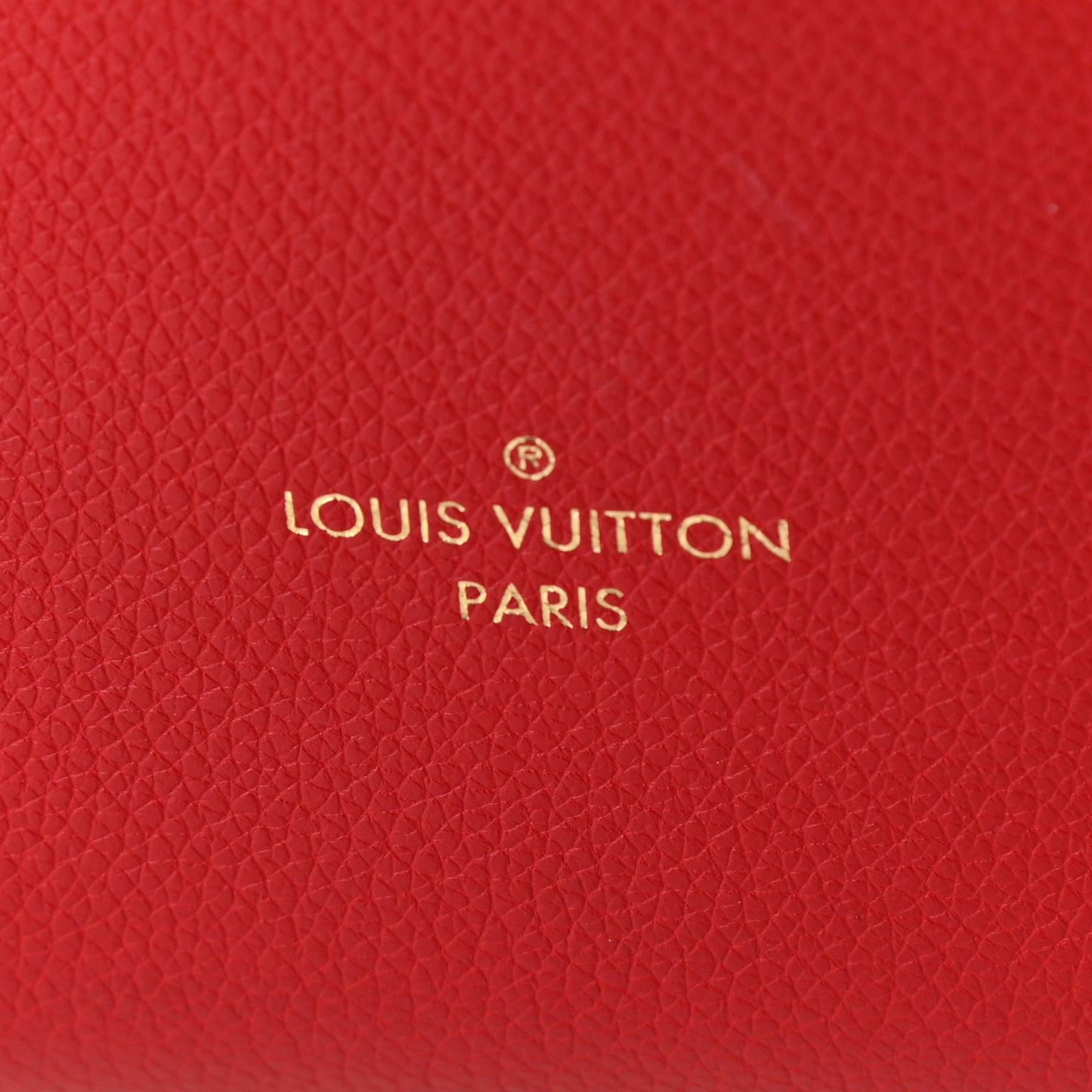 Calfskin Monogram Kimono Tote PM Cherry