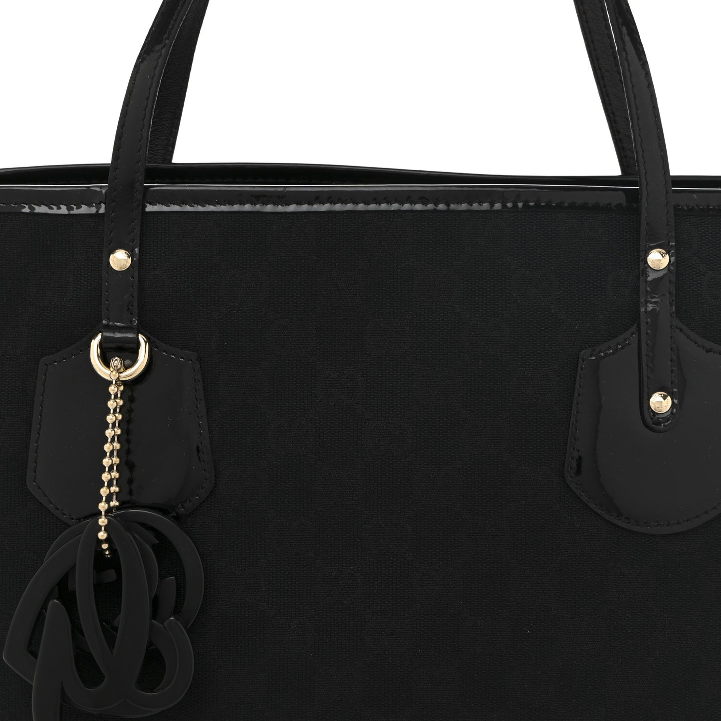 Patent Monogram Small Jolie Tote Black