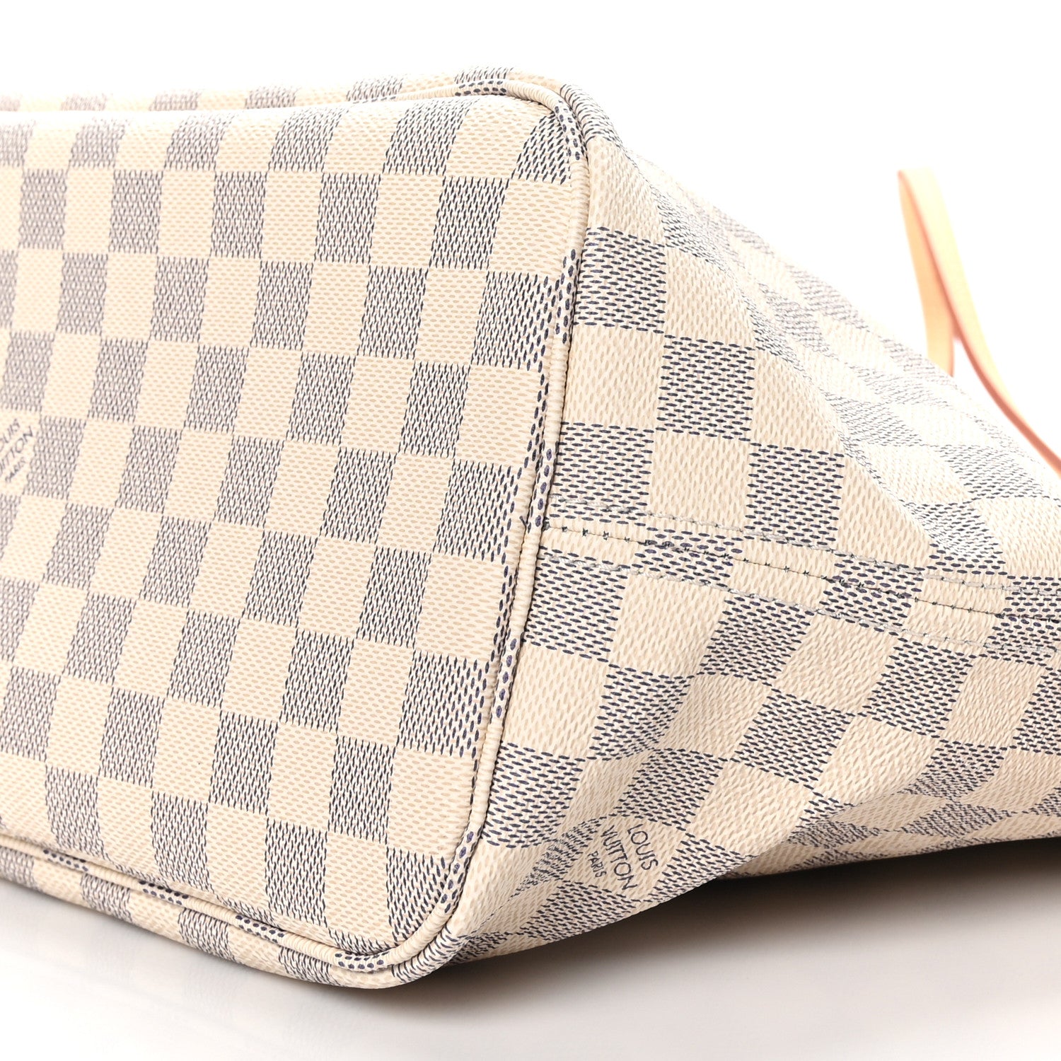 Louis Vuitton Damier Azur Neo Neverfull MM Rose Ballerine 9 of 9