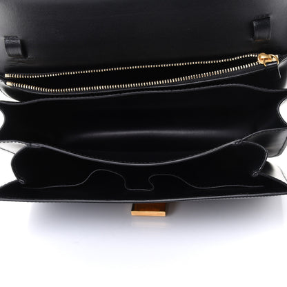 Celine Box Calfskin Medium Classic Box Flap Bag Black 4 of 4