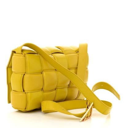 Bottega Veneta Nappa Maxi Intreccio Padded Cassette Crossbody Bag Buttercup 3 of 11