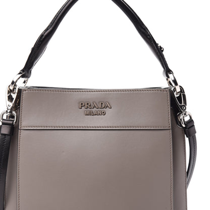 Prada City Calfskin Small Margit Bag Argilla Black 11 of 11