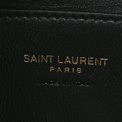 Saint Laurent Satin Le 5 A 7 Mini Hobo Black 6 of 10