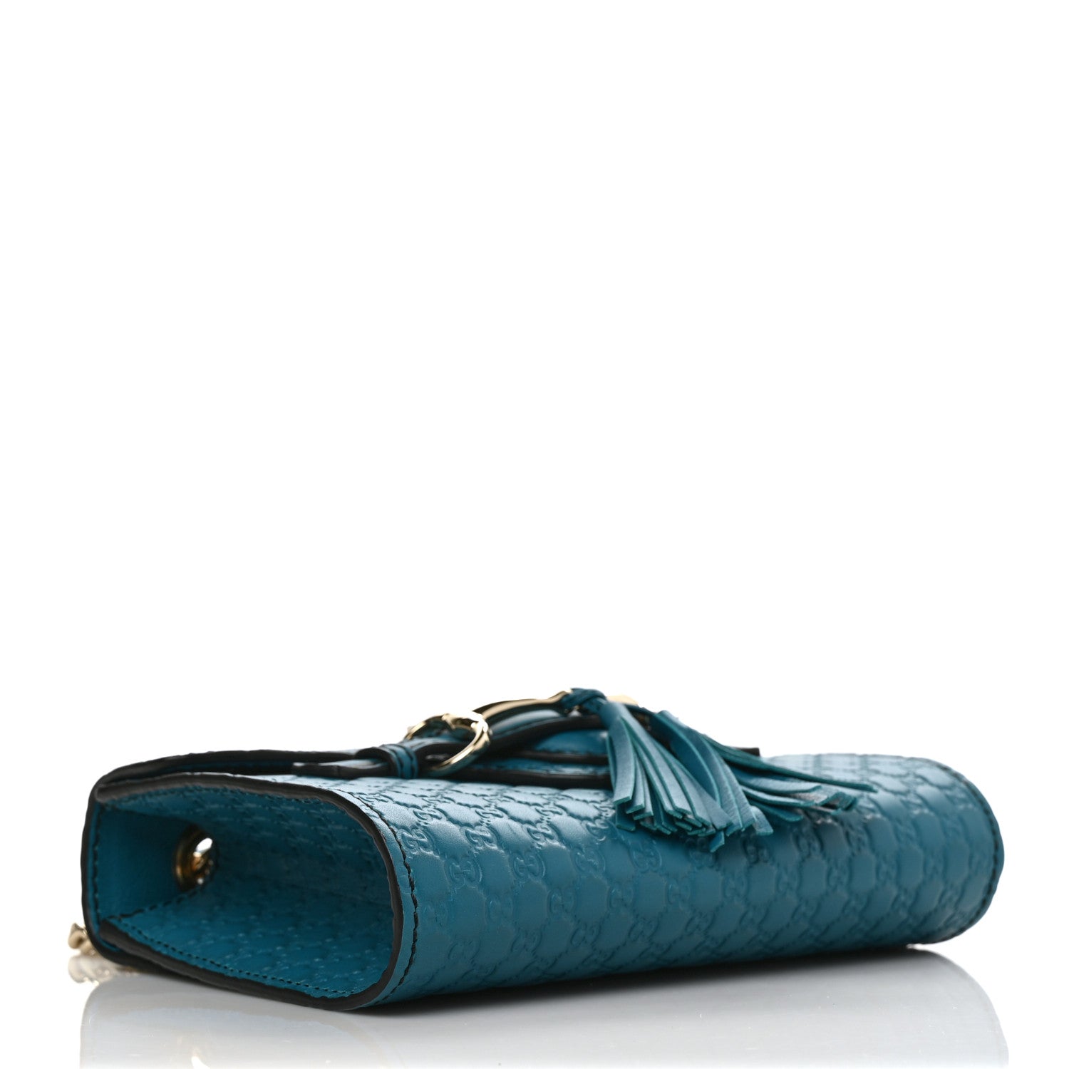 Gucci Microguccissima Mini Emily Shoulder Bag Deep Cobalt 4 of 9