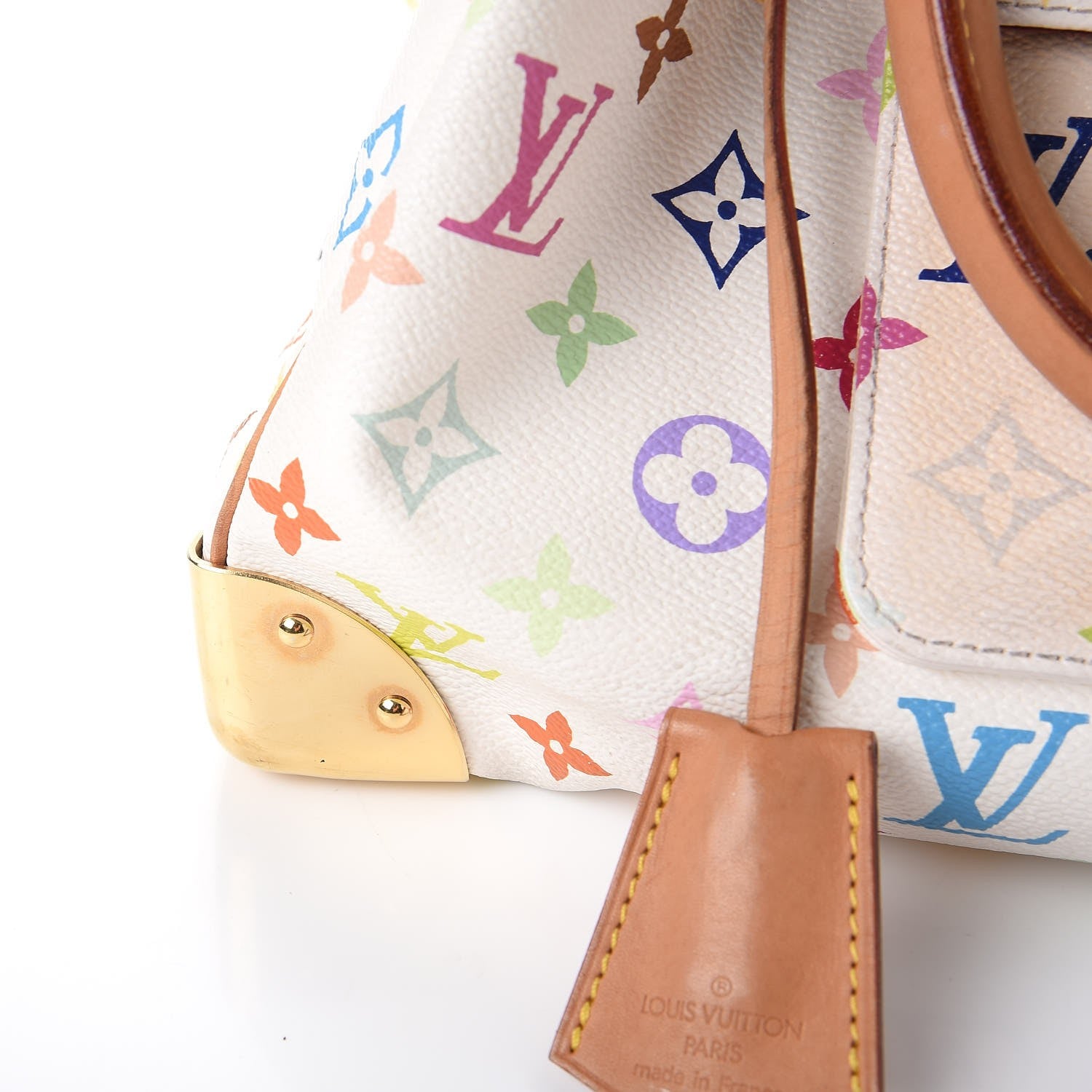 Louis Vuitton Monogram Multicolor Speedy 30 White 9 of 18
