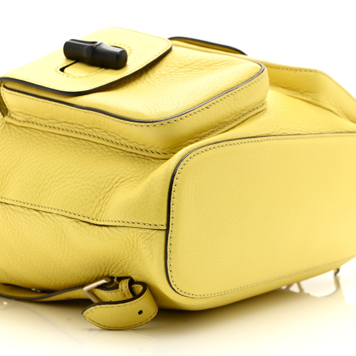 Cellarius Calfskin Medium Bamboo Backpack Mimosa Flower