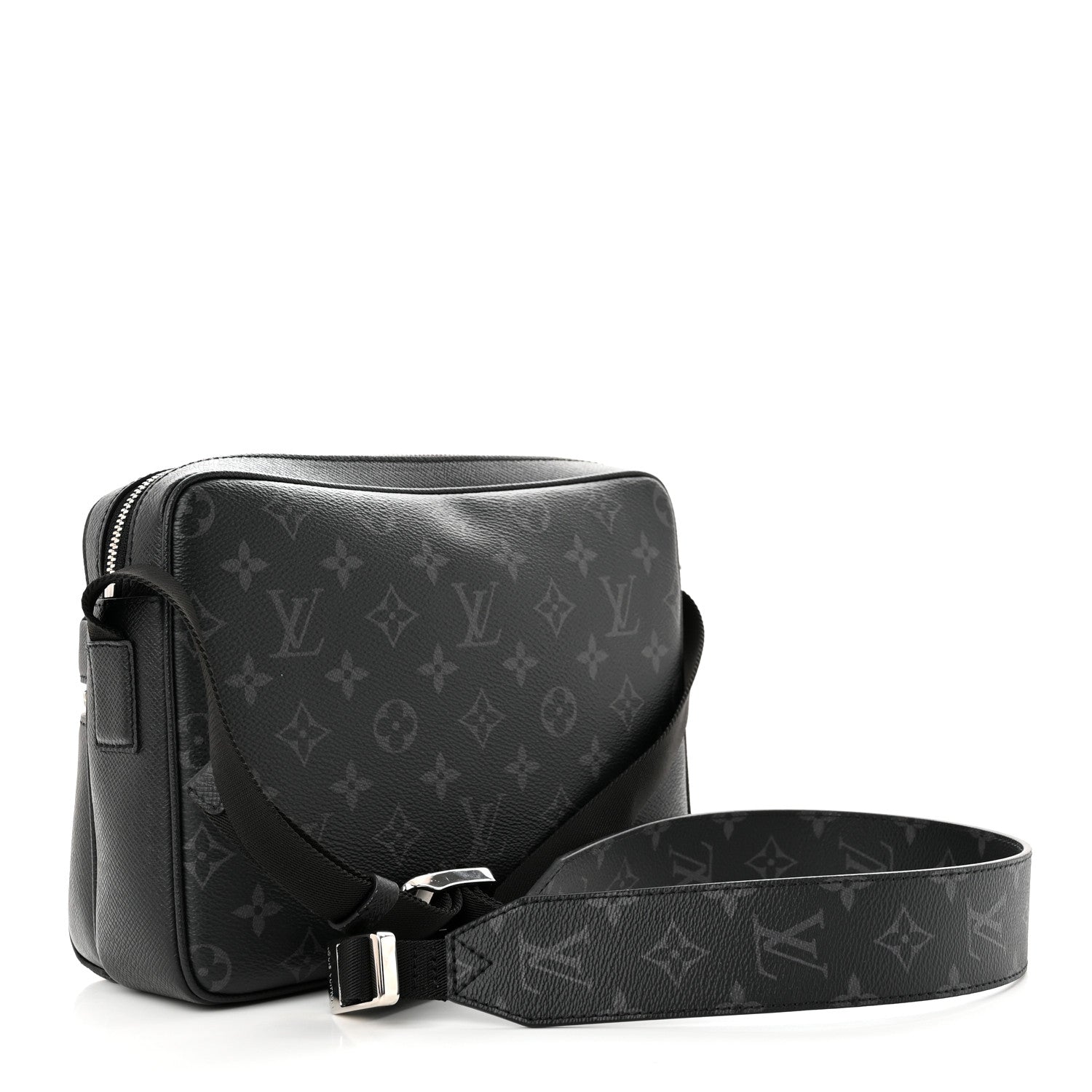 Louis Vuitton Taiga Monogram Eclipse Outdoor Messenger Black 3 of 10