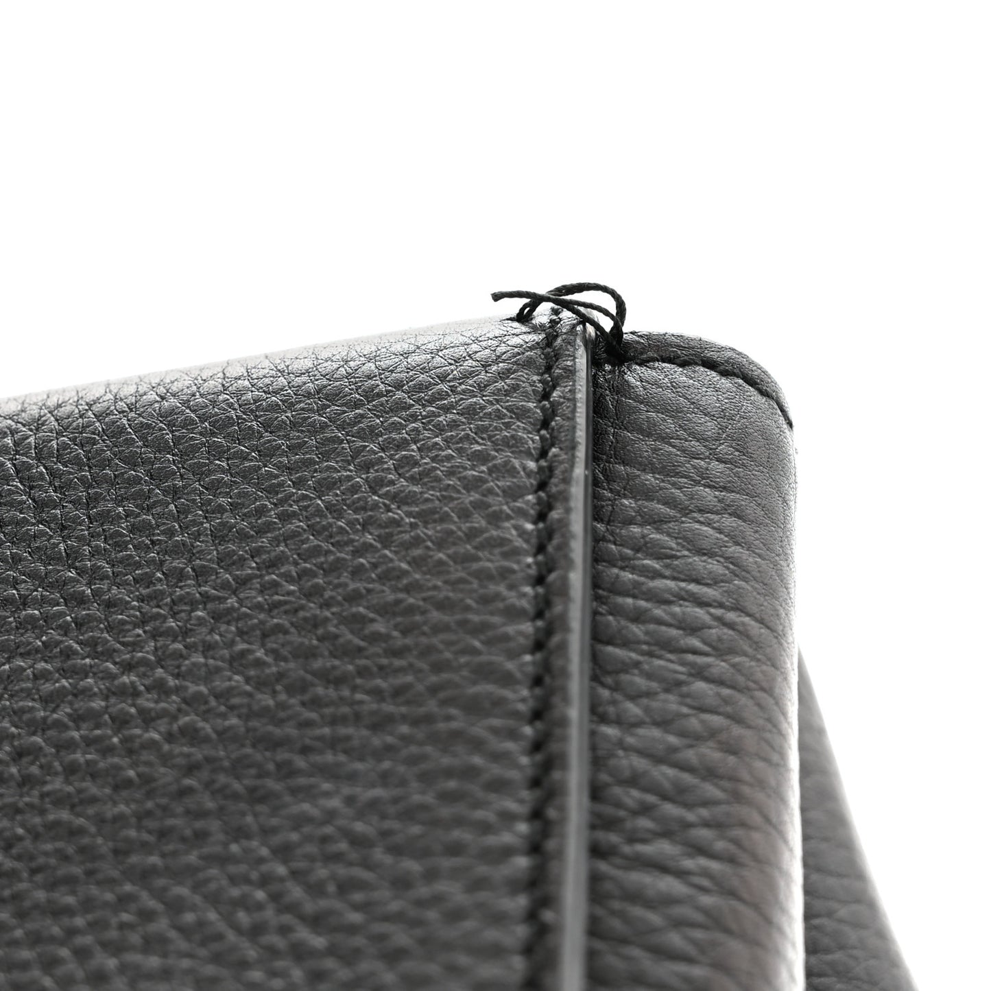 Calfskin GG Marmont Shoulder Bag Black