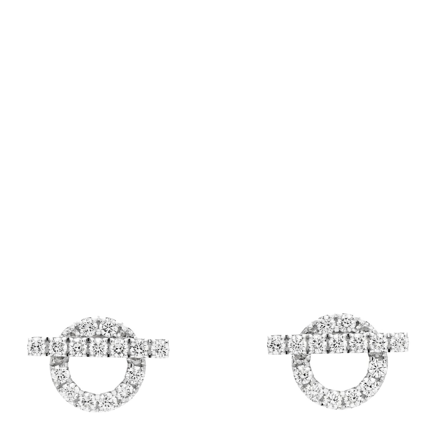 18K White Gold Diamond Finesse Earrings
