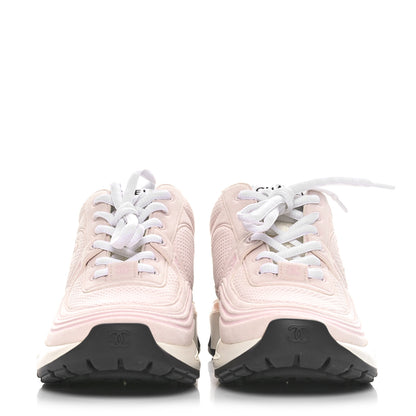 Chanel Fabric CC Womens Sneakers 36 Light Pink 2 of 8
