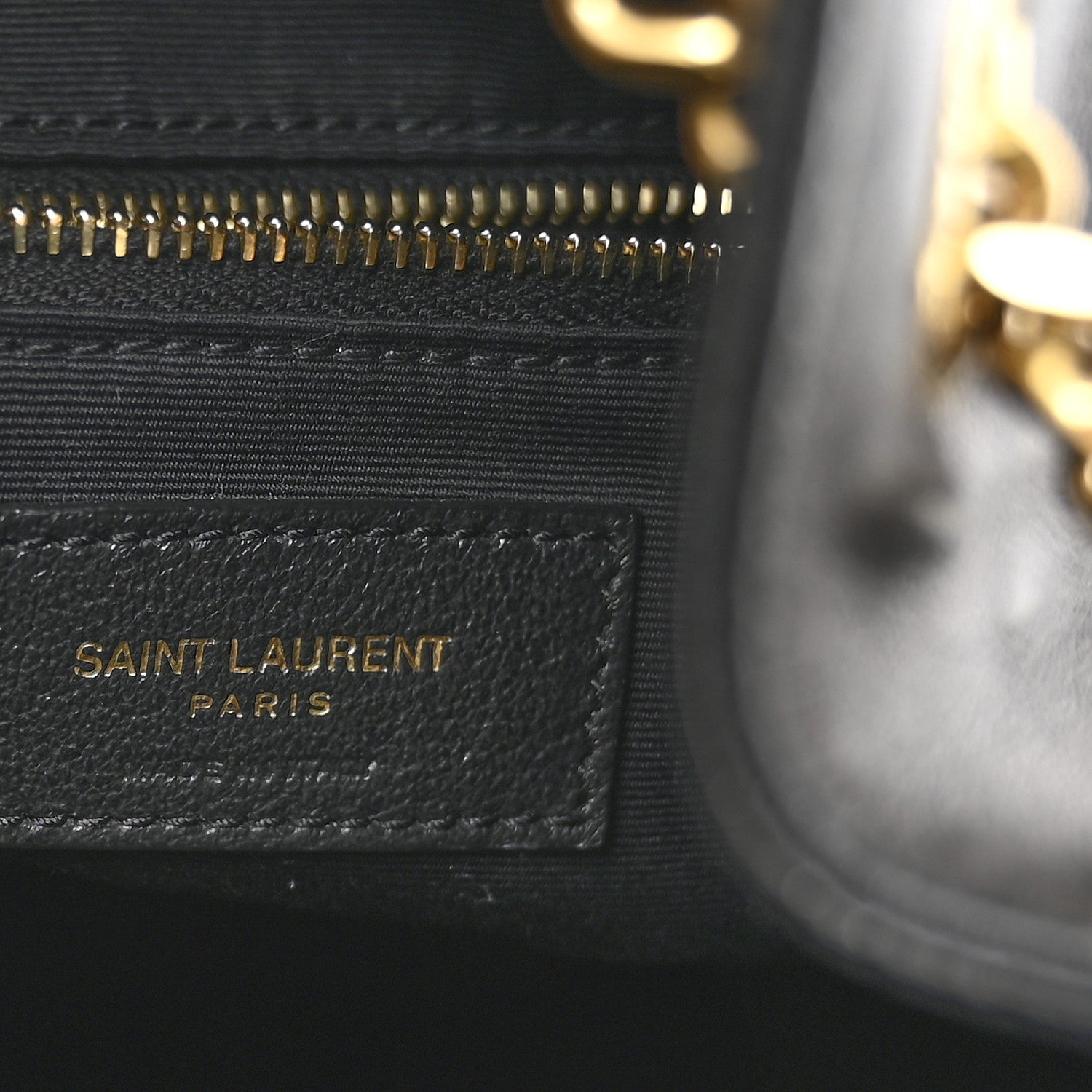 Saint Laurent Lambskin Matelasse Monogram Joe Backpack Black 6 of 9
