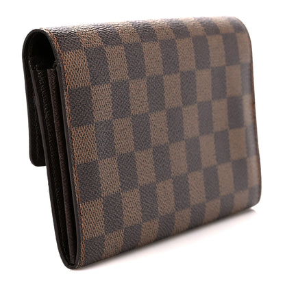 Louis Vuitton Damier Ebene Sarah Wallet 3 of 10
