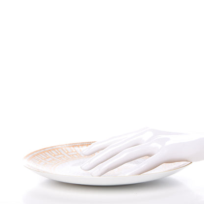 Hermes Porcelain Mosaique au 24 Dessert Plate 8.3 2 of 8