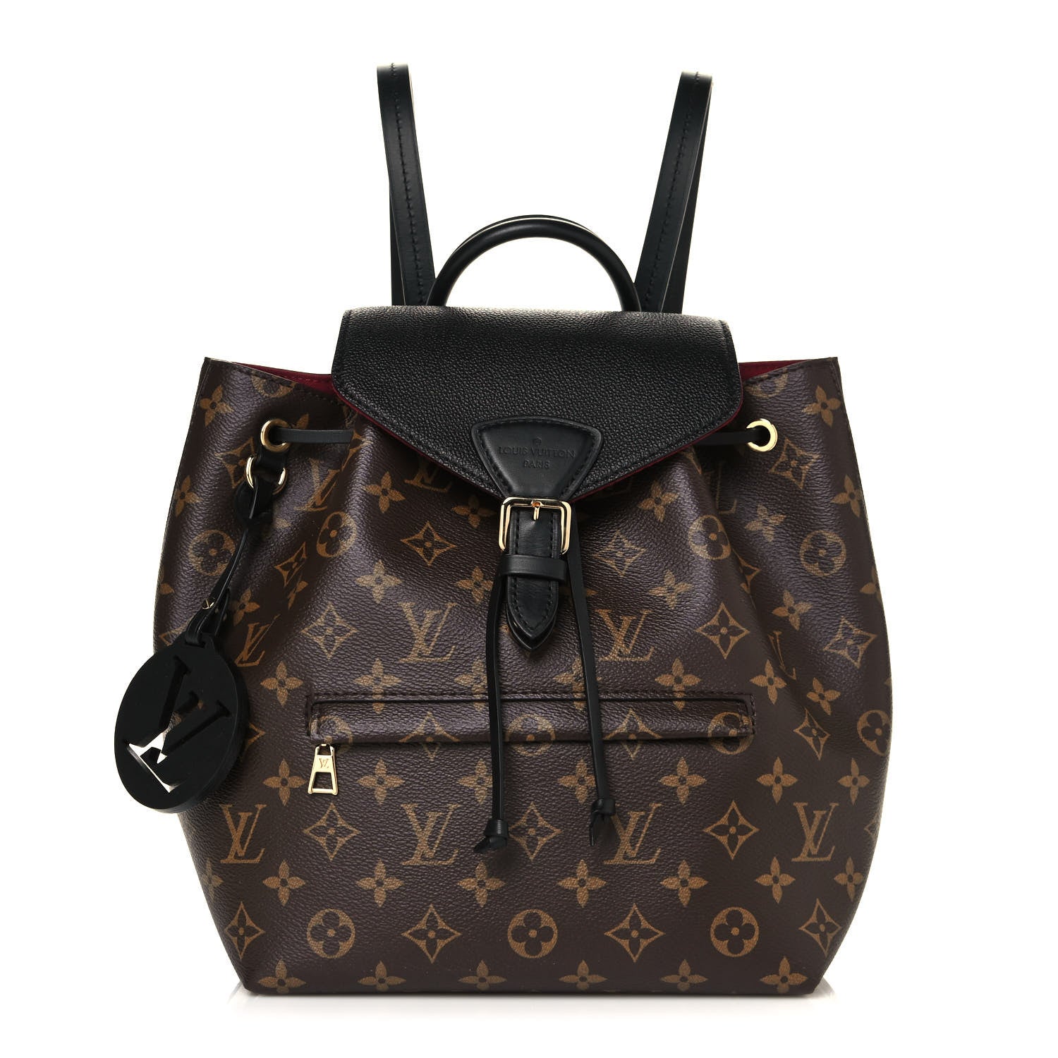 Louis Vuitton Monogram Montsouris PM Black 1 of 11