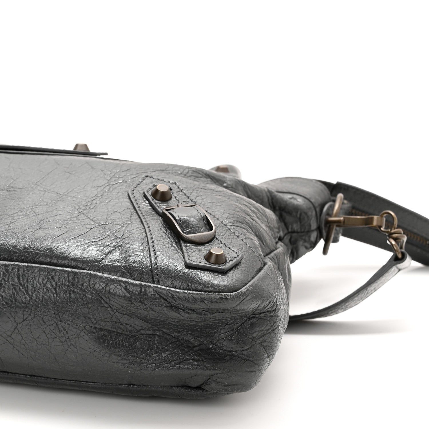 Balenciaga Agneau Classic Hardware Town Gris Fossile 9 of 9