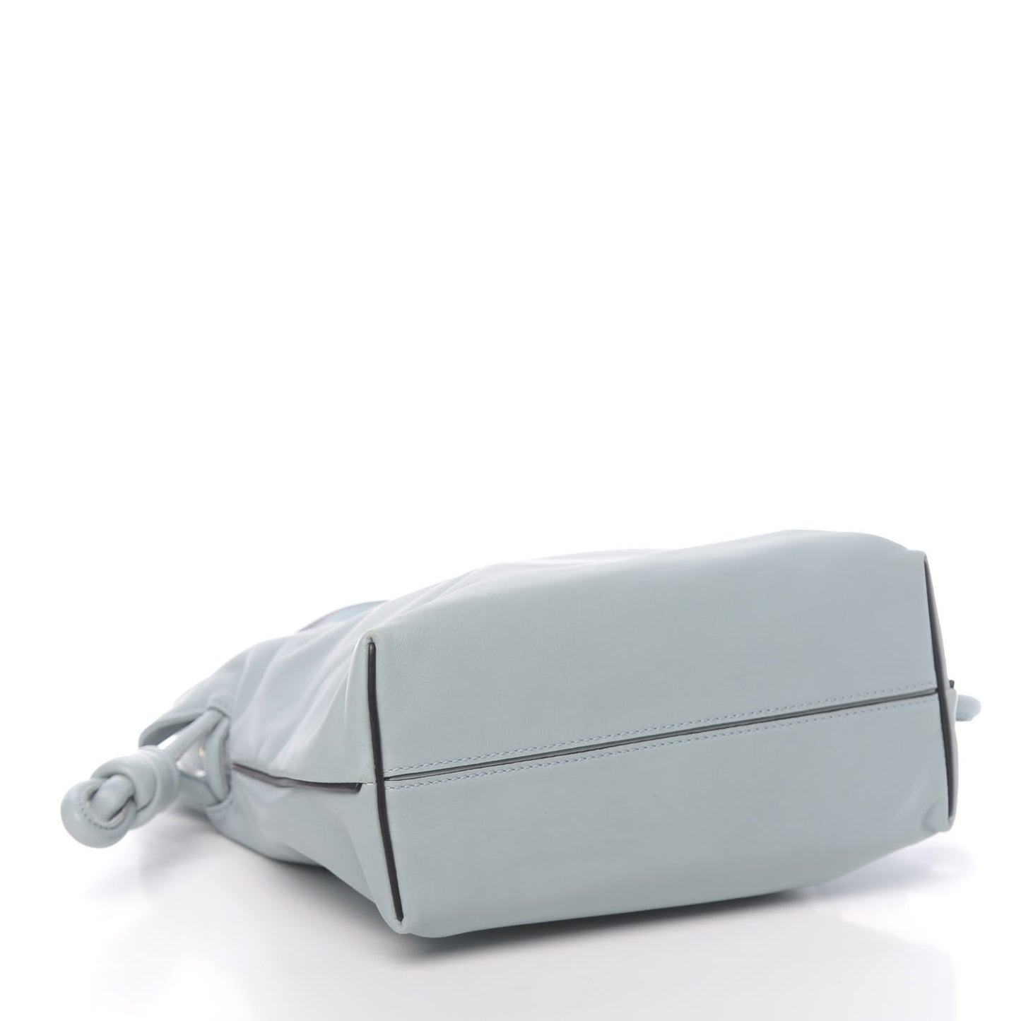 Nappa Small Flamenco Knot Bag Light Blue