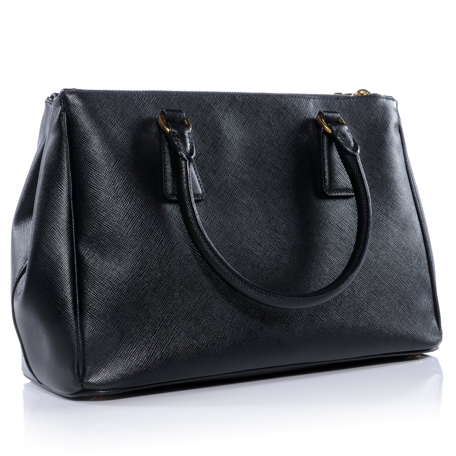 Prada Saffiano Lux Tote Nero Black 3 of 8