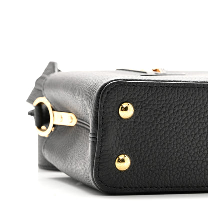 Louis Vuitton Taurillon Mini Capucines Black 8 of 10