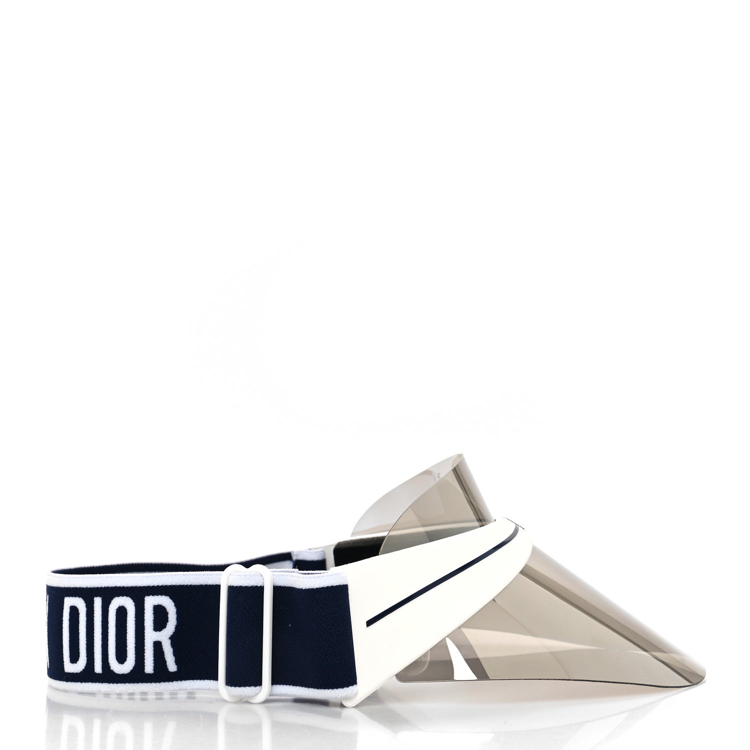 Christian Dior Mirrored DiorClub1 Sun Visor Navy 3 of 7
