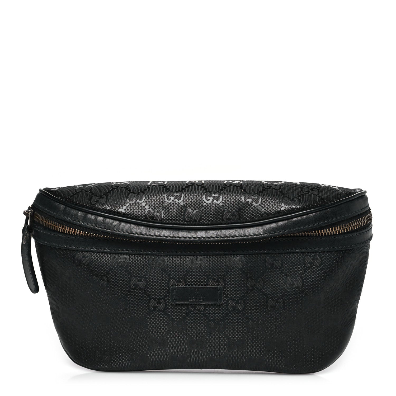 Gucci Imprime Monogram Belt Bag Black 1 of 10