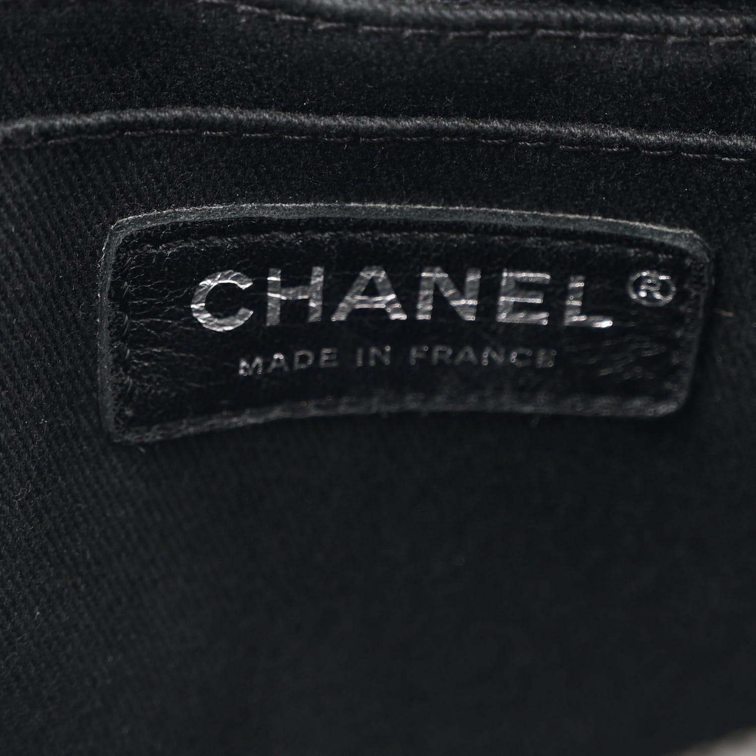 Chanel Grained Vegetal Calfskin Small Urban Shopping Tote Black 6 of 10