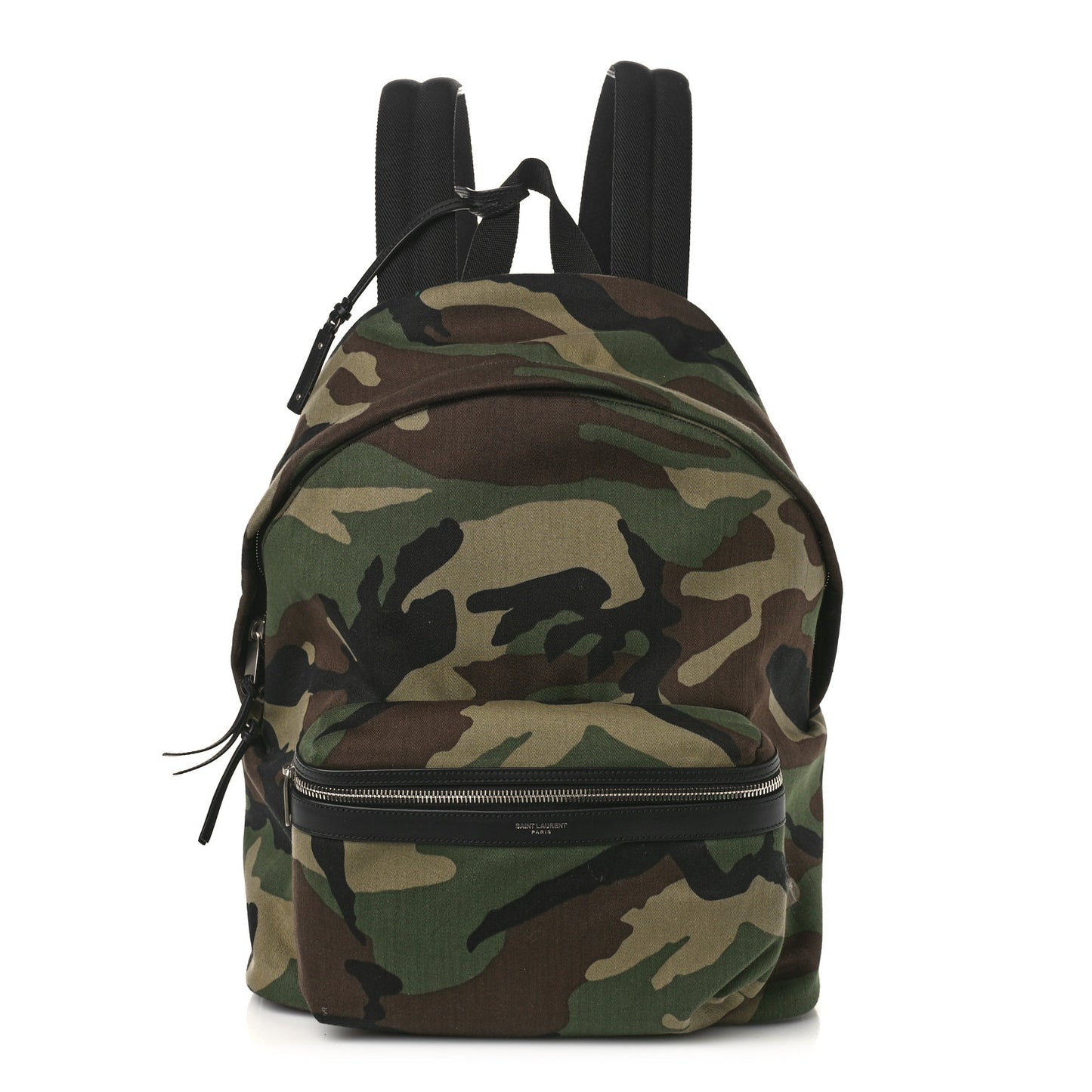 Canvas Camouflage Print Hunting Backpack Khaki