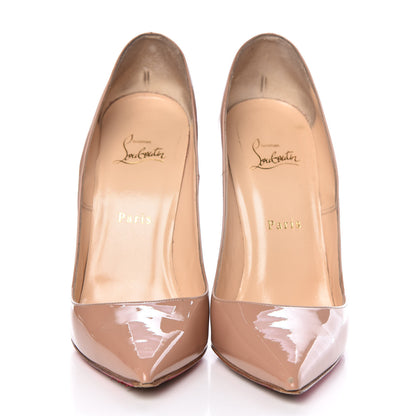 Christian Louboutin Patent So Kate 120 Pumps 40 Nude 2 of 23