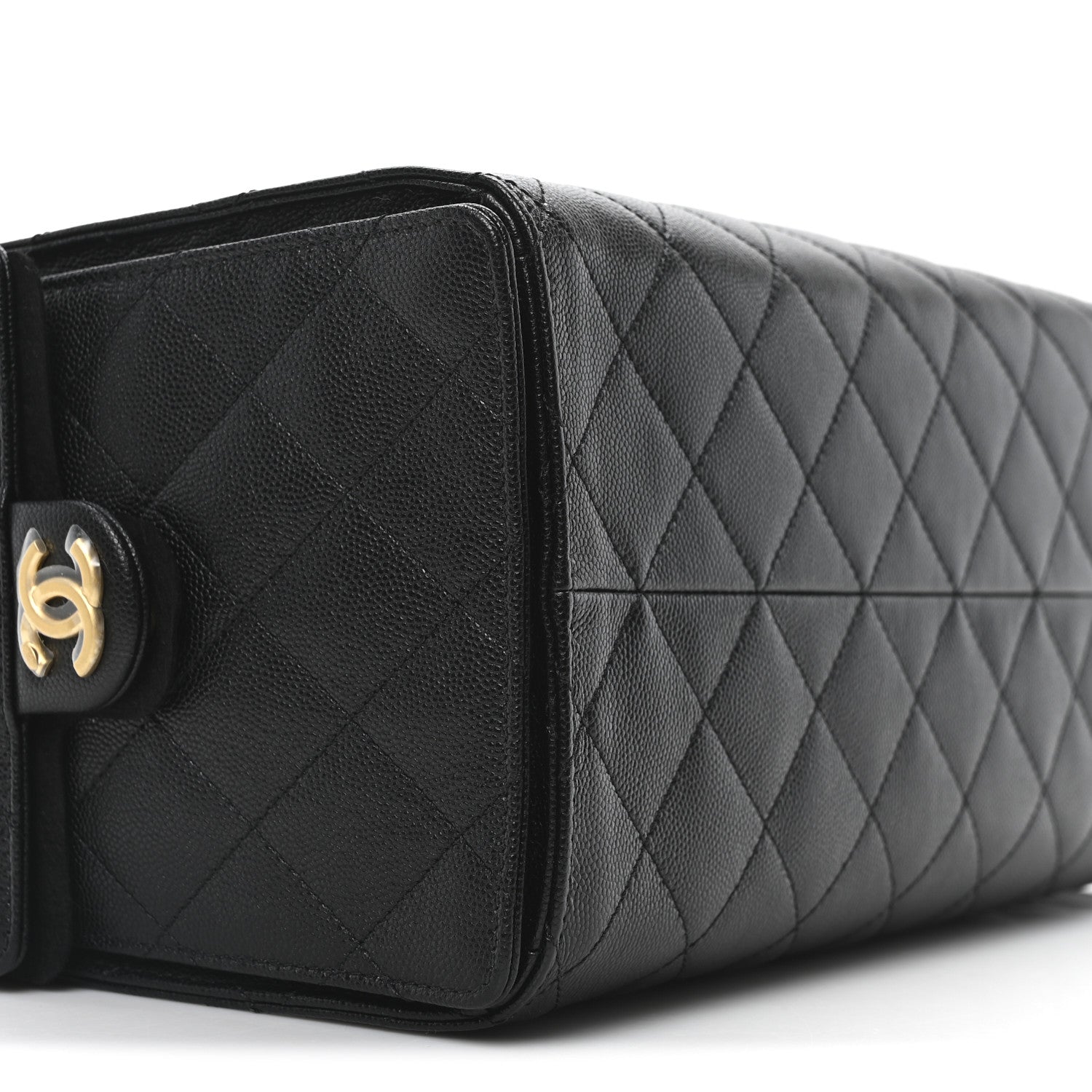 Chanel Caviar Quilted Medium Chanel 25 Handbag Black 10 of 11