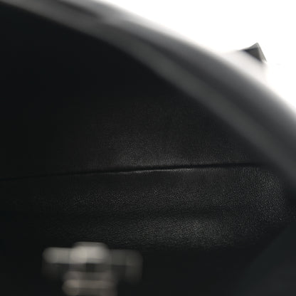 Valentino Garavani Nappa Monochrome Small Roman Stud The Handle Bag Black 5 of 9