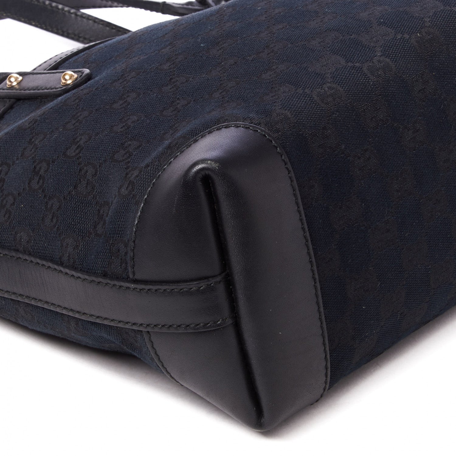 Gucci Monogram Small Craft Tote Black 7 of 9