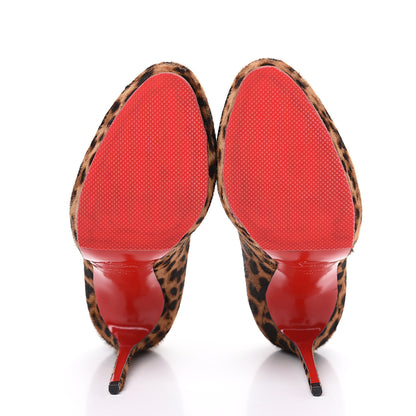 Christian Louboutin Calf Hair Leopard Print Filo 120 Pumps 40 Leopard Black 6 of 10
