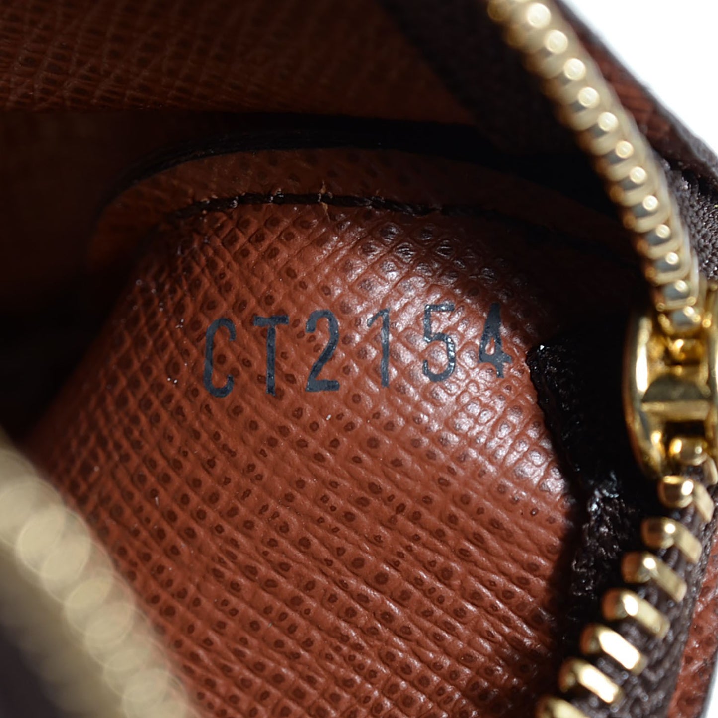 Monogram Key Pouch