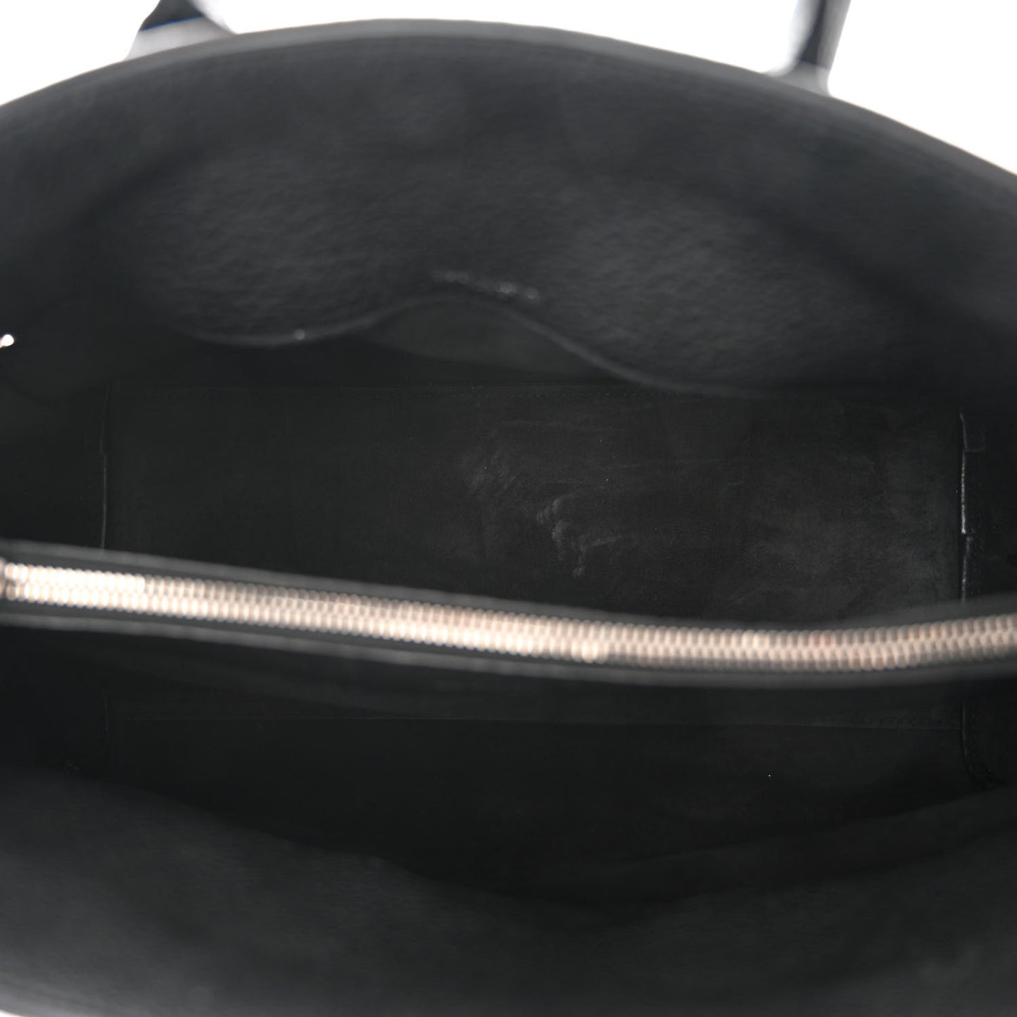 Grained Calfskin Small Supple Sac De Jour Black