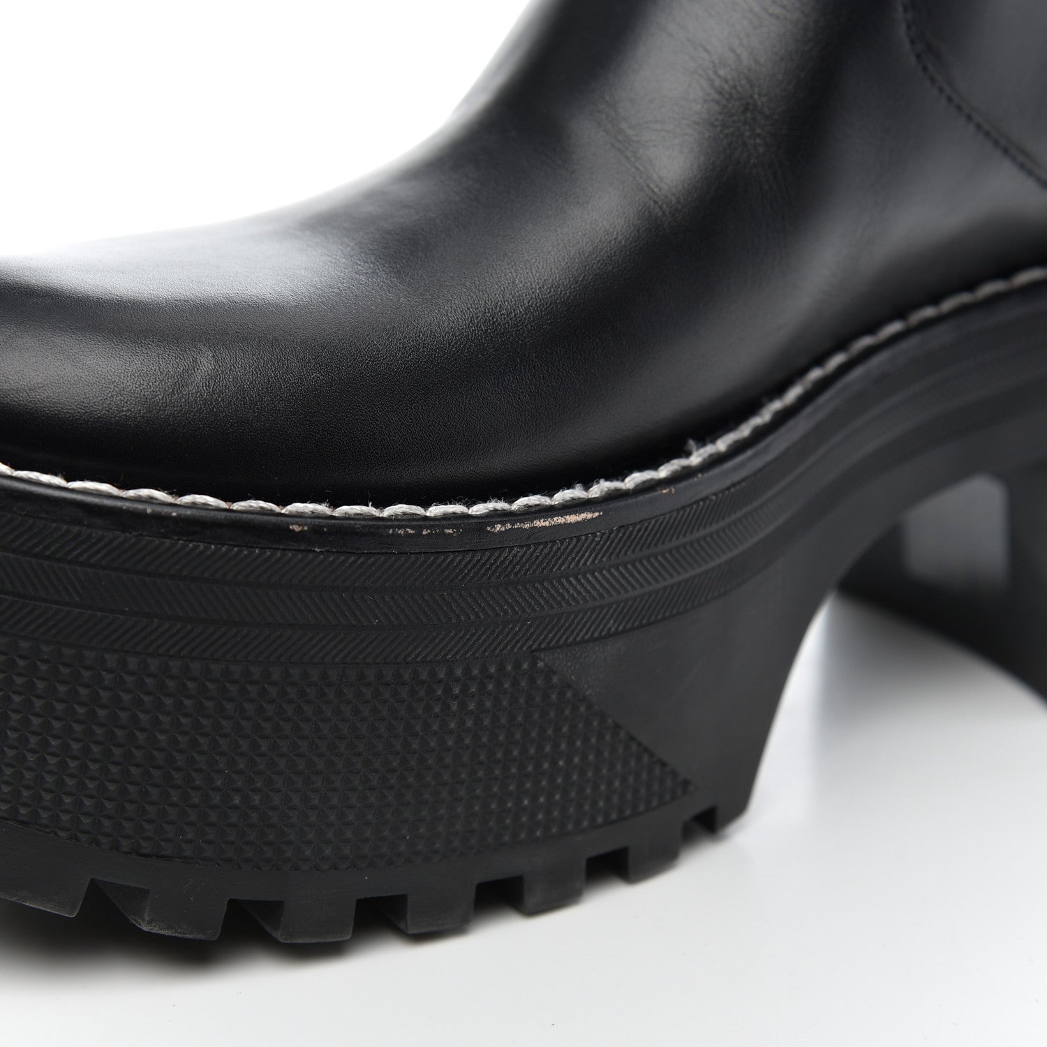 Louis Vuitton Calfskin Monogram Power Squad Flat Ankle Boots 39 Black 8 of 13