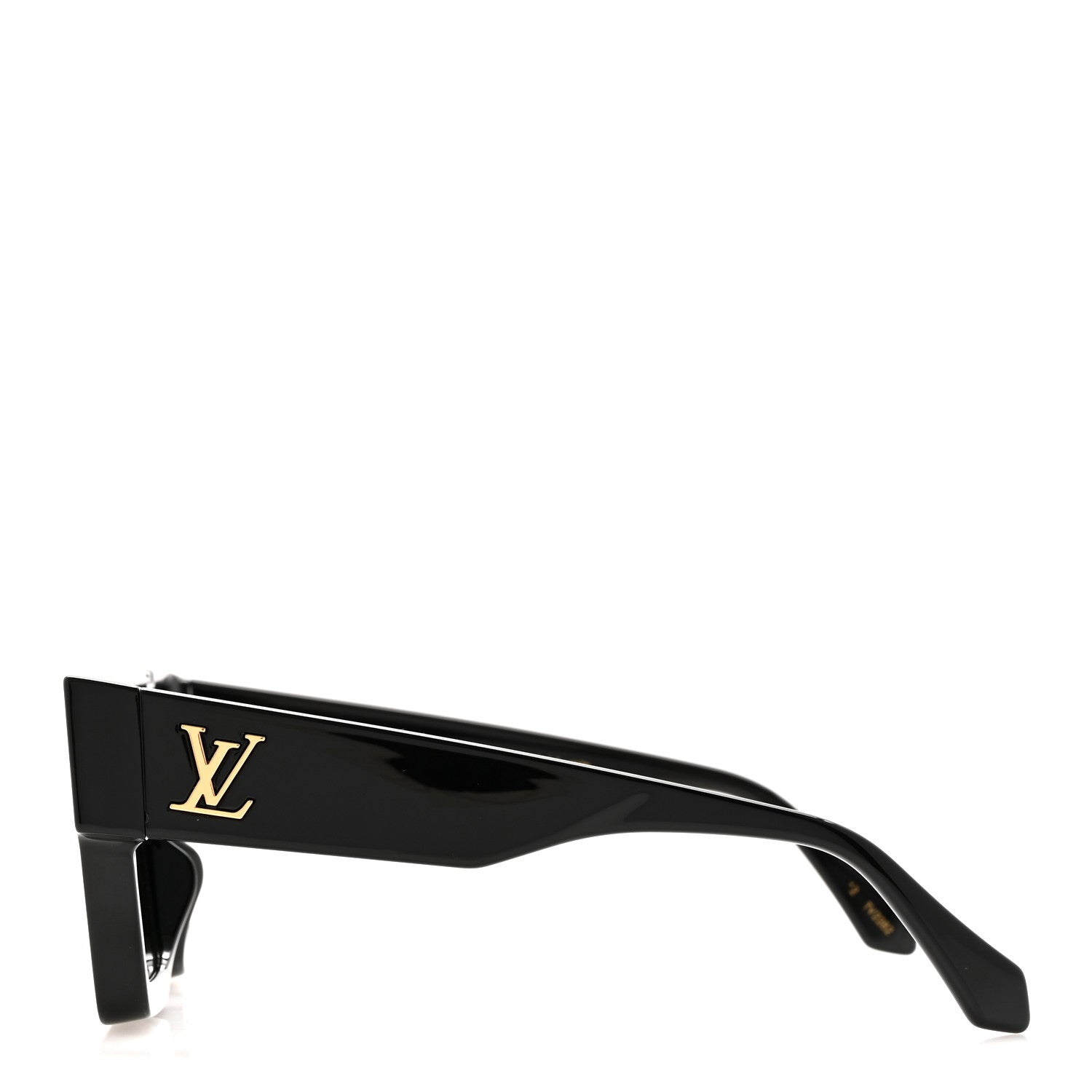 Louis Vuitton Acetate Swarovski Crystal Cyclone Sunglasses Z1578W Black 3 of 8
