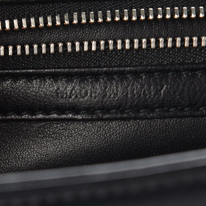 Christian Dior Lambskin Embroidered Medium Diorama Flap Bag Black 7 of 14