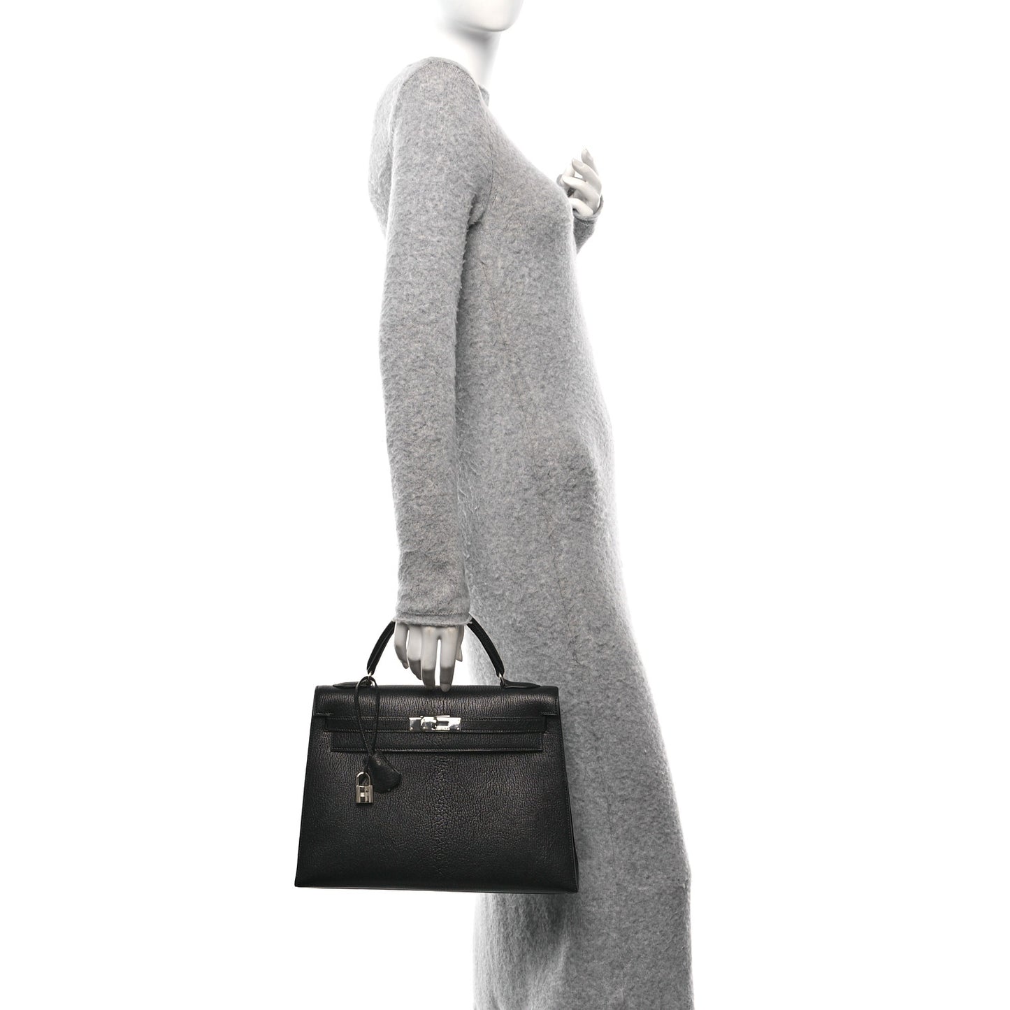 Chevre De Coromandel Kelly Sellier 32 Black