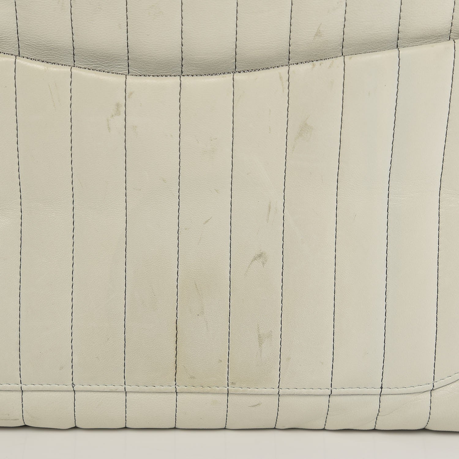 Chanel Lambskin Vertical Quilted Large Mademoiselle Tote Light Green 13 of 15