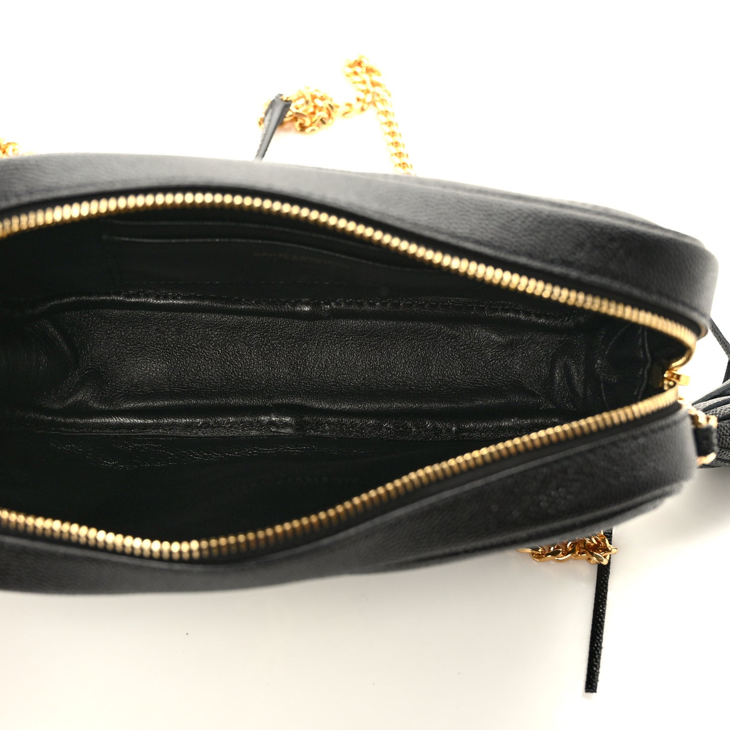 Grain De Poudre Matelasse Monogram Mini Lou Camera Bag Black