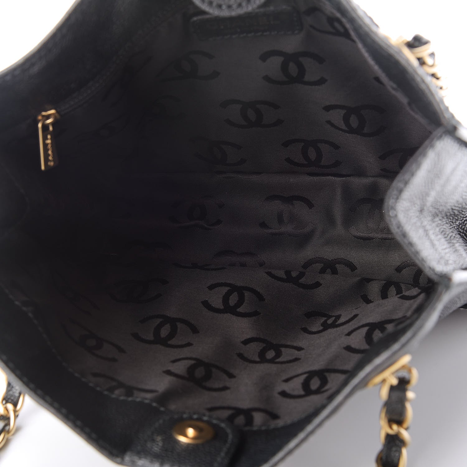 Chanel Caviar Shoulder Bag Black 6 of 11