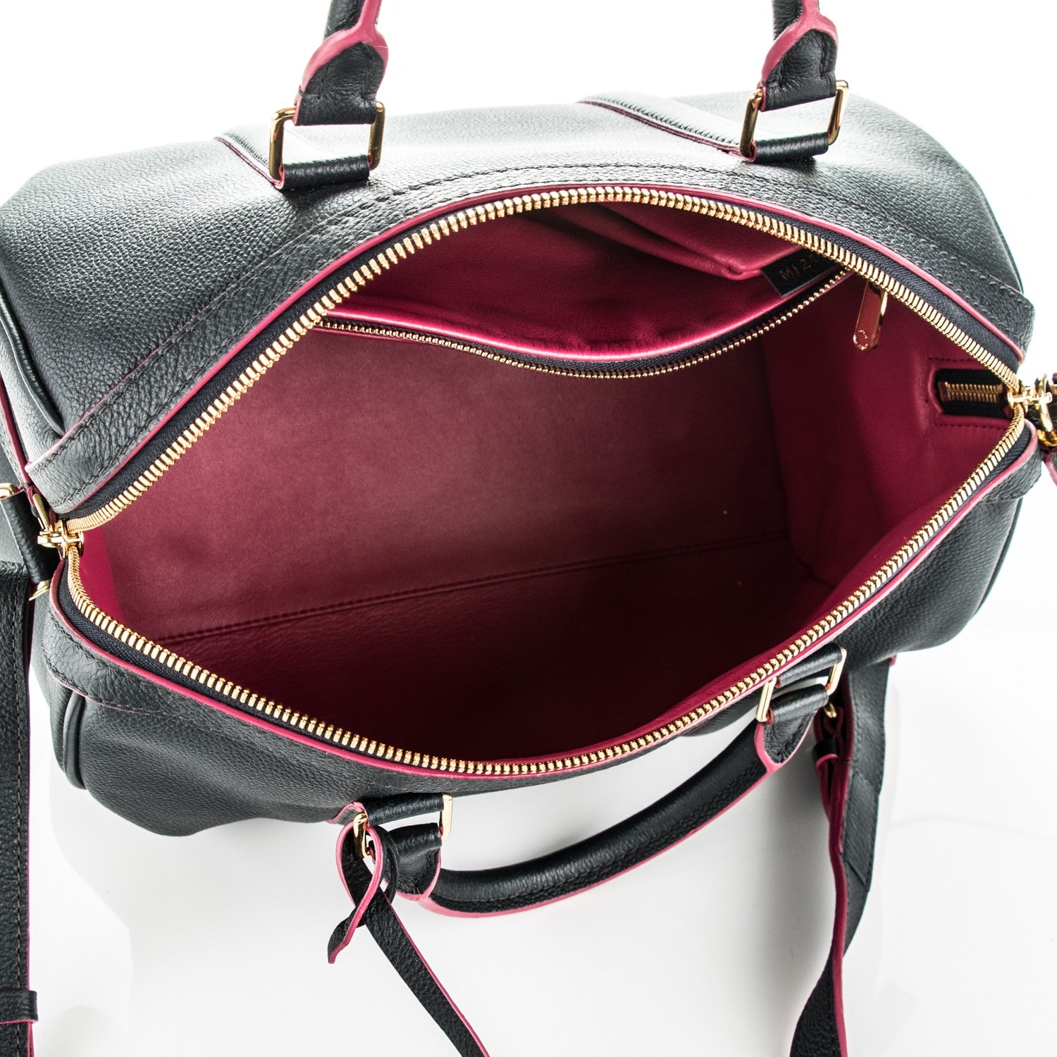 Louis Vuitton Veau Cachemire SC Bag PM Cobalt Fuchsia 5 of 12